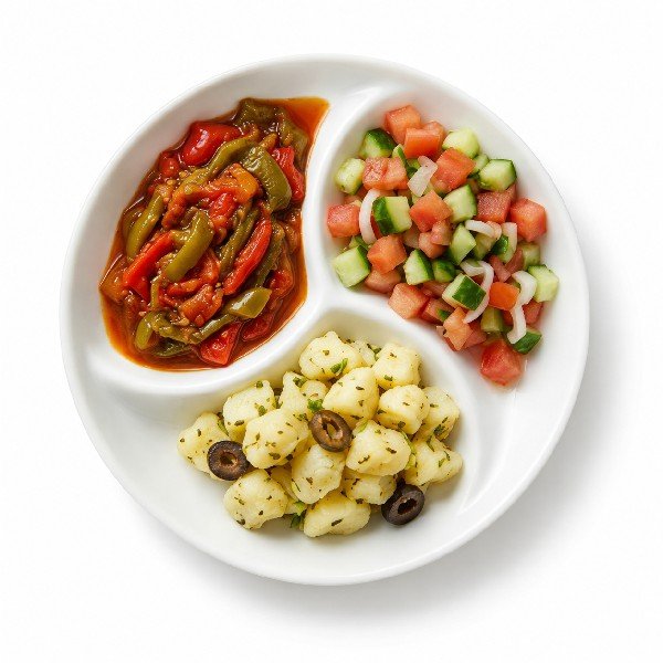 Trio de salades Tunisiennes