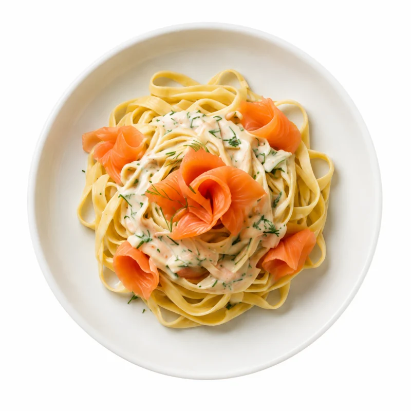 Tagliatelle saumon fumé